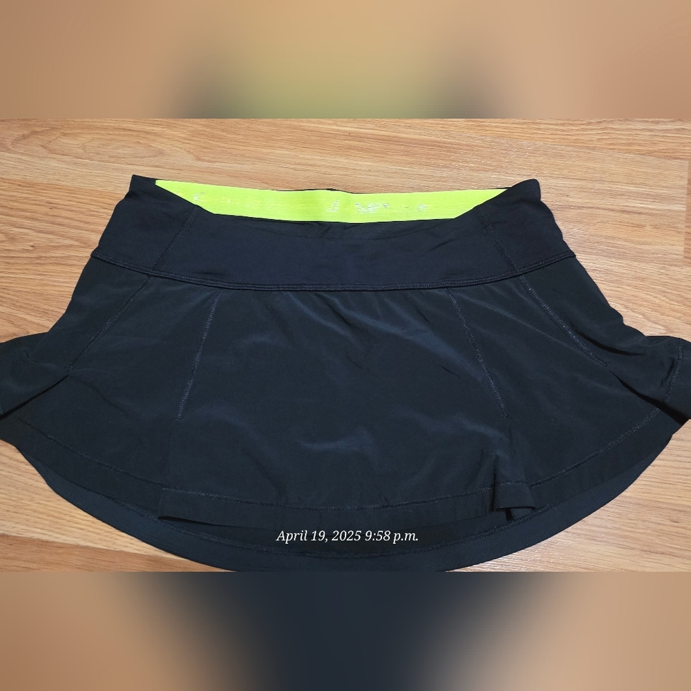Black Women's Athletic Skirt
